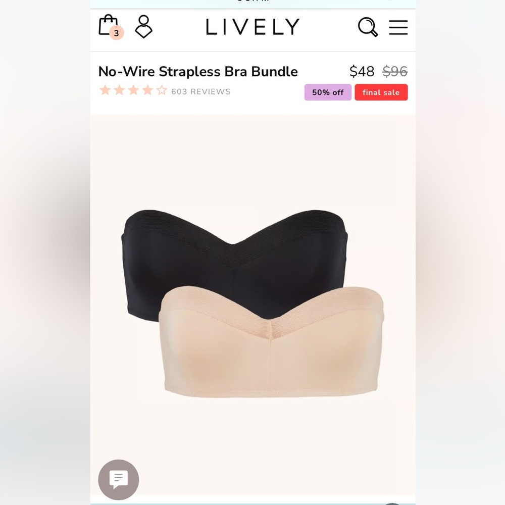 Strapless Wireless Bras - image 6